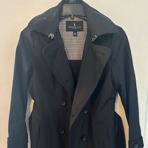 London Fog Black Trench Coat